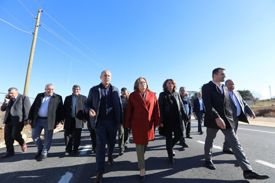 BAŞKAN FATMA ŞAHİN, YENİ YILIN İLK GÜNÜNDE TRAFİĞE AÇILAN YENİ YOLLARI İNCELEDİ!