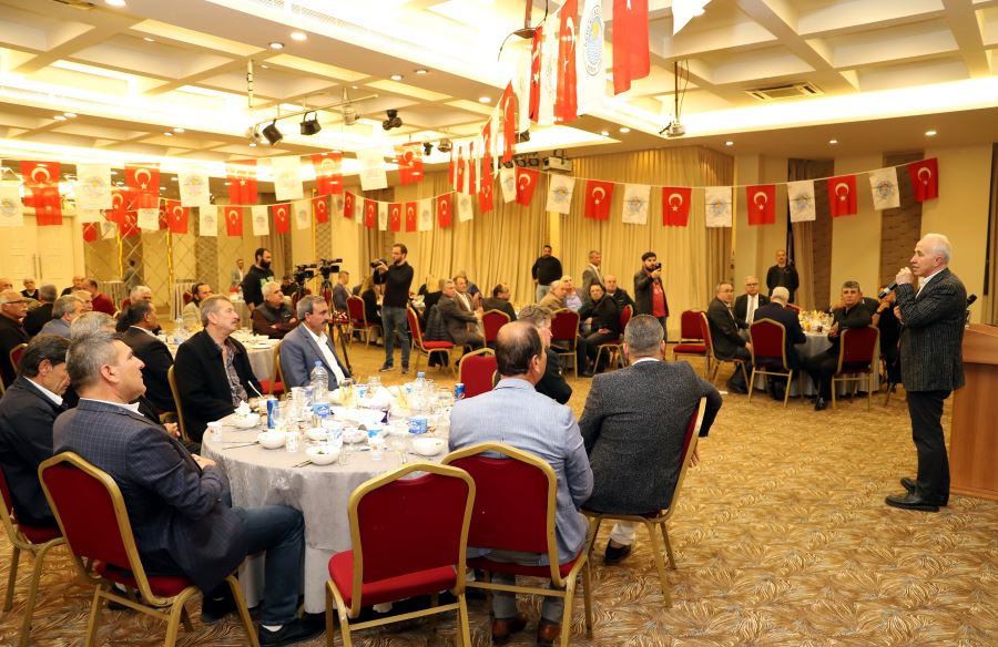 BAŞKAN GÜLTAK, 'AKDENİZ’DE DEĞİŞİM DEVAM EDECEK'