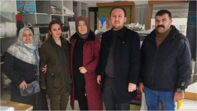 Başkan Güneç'ten esnaf ziyareti