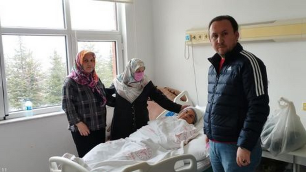 Başkan Güneç'ten tedavi gören depremzedelere ziyaret