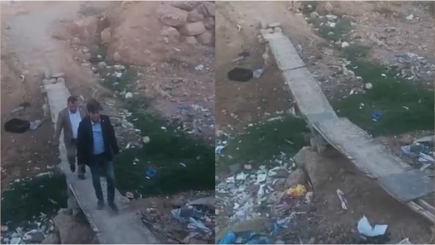 Başkan İlçi Cizre'deki köprüye isyan etti!