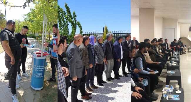 BAŞKAN KARADAĞ DUR DURAK DEMEDEN ÇALIŞMALARINA DEVAM EDİYOR!
