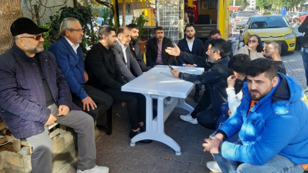 Başkan Karış, taksicilerini ziyaret etti