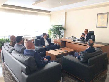BAŞKAN KARIŞ'A 'İTTİFAK' ZİYARETİ