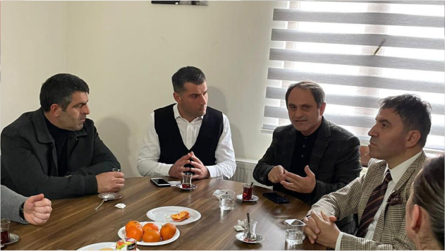 BAŞKAN KELEŞ MUHTARLAR İLE BİR ARAYA GELDİ