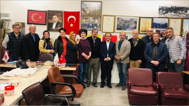 BAŞKAN KELEŞ’TEN BOSNA SANCAK KÜLTÜR VE DAYANIŞMA DERNEĞİNE ZİYARET