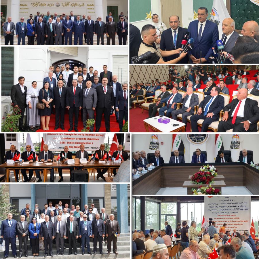 BAŞKAN KILIÇ: IRAK'LA SARSILMAZ İŞBİRLİĞİMİZ ARTARAK DEVAM EDECEKTİR!