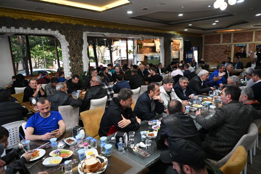 BAŞKAN KOCAMAN VE TRABZONLULARDAN SANDIĞA DAVET