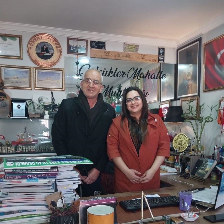 Başkan Makas’tan muhtarlara ziyaret