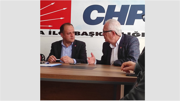Başkan Özcan milletvekili adayı Zeybekoğlu'nu ağırladı