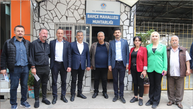 BAŞKAN PALAMUT: AKDENİZ SEÇİME HAZIR AKDENİZ'E BAHARLAR GELECEK!