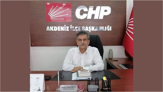 BAŞKAN PALAMUT:CHP'YE GEÇEN ESKİ AKP BAŞKANI SAÇANLI'YA BAŞARILAR!