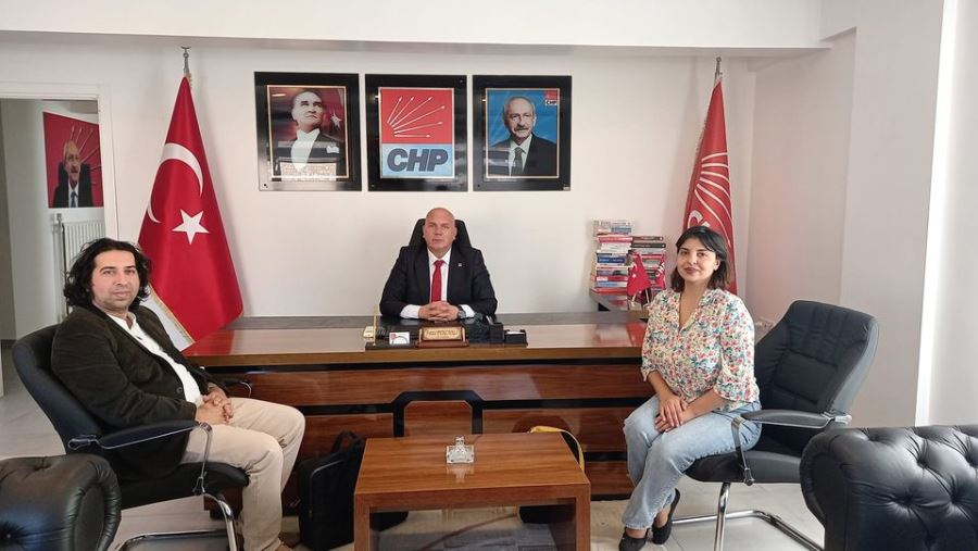 Başkan Pekcanlı ziyaretçilerini ağırladı