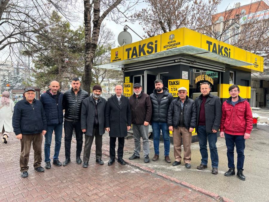 BAŞKAN PEKYATIRMACI ESNAF VE VATANDAŞLARLA BİR ARAYA GELDİ