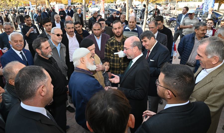 BAŞKAN PEKYATIRMACI,“İLÇEMİZE GÜZEL ESERLER KAZANDIRMANIN GAYRETİNDEYİZ”