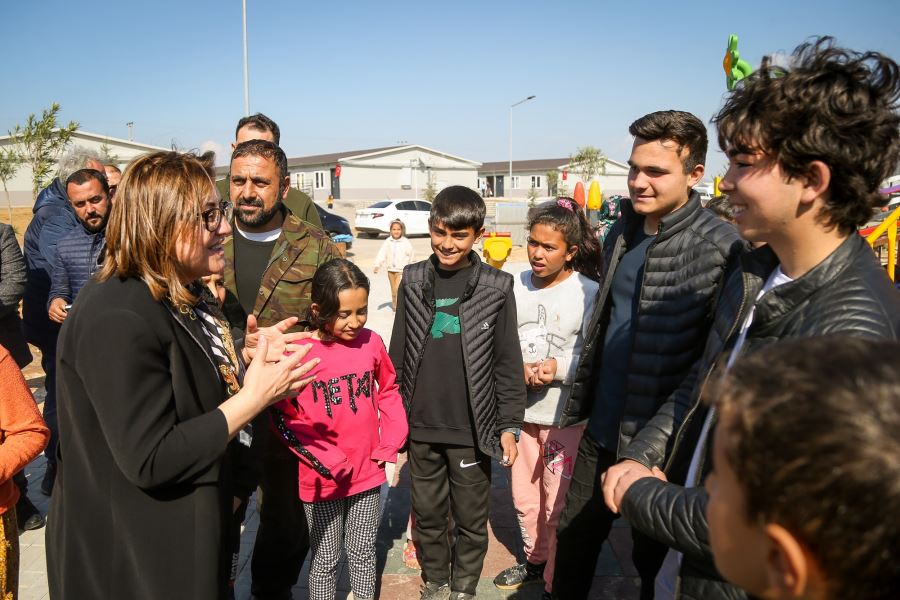BAŞKAN ŞAHİN, NURDAĞI’NDA ÇALIŞMALARI İNCELEDİ