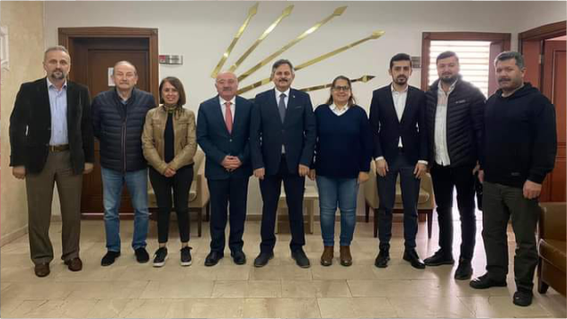 Başkan Şahin'e ziyaretler bitmiyor