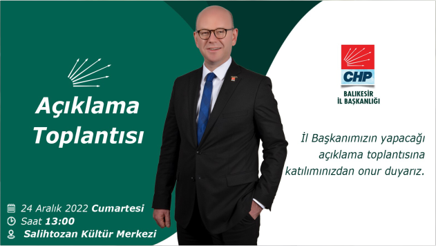 BAŞKAN SARI MİLLETVEKİLİ ADAY ADAYI OLUYOR