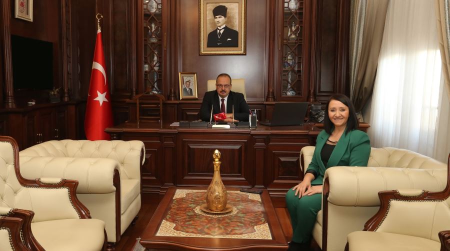 Başkan Tekin Vali Yakup Canbolat’ı ziyaret etti