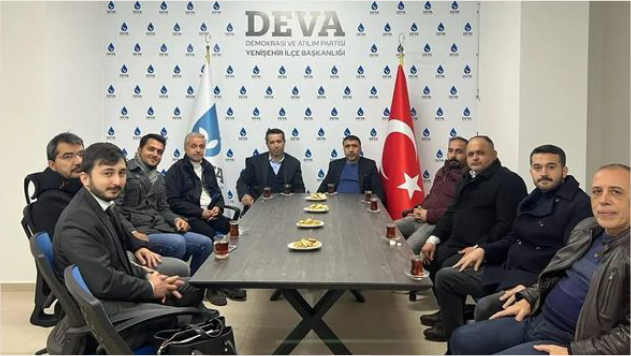 Başkan Topçu'dan Gelecek Partisi'ne ziyaret