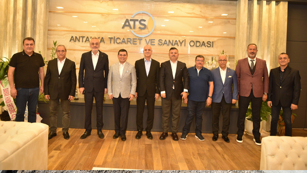 Başkan Tütüncü’den, ATSO Başkanı Bahar’a ziyaret