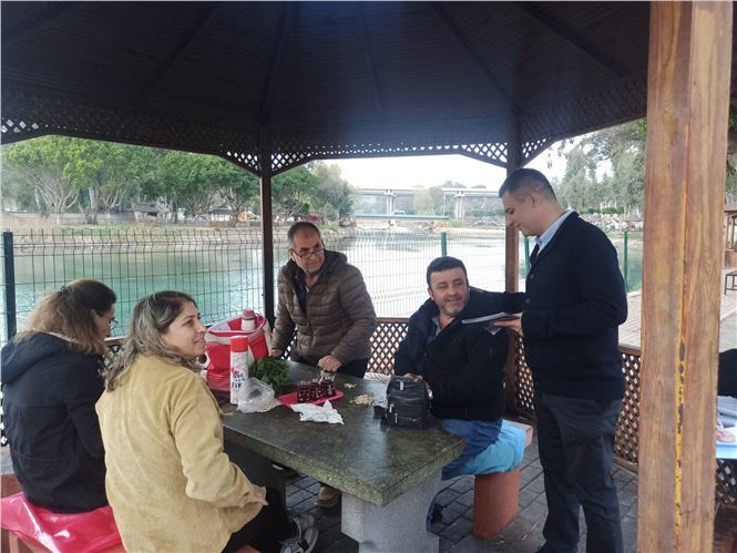 BAŞKAN VARAL, BERDAN BARAJI MESİRE ALANINDA VATANDAŞLARLA BULUŞTU