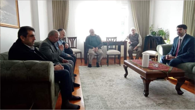 BAŞKAN VERGİLİ’DEN TAZİYE ZİYARETİ