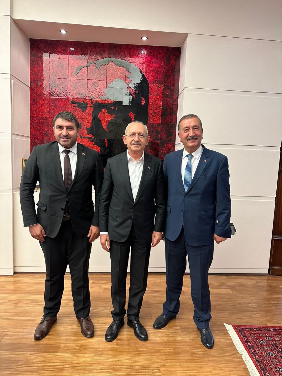 BAŞKAN YALÇIN KILÇDAROĞLU İLE GÖRÜŞTÜ