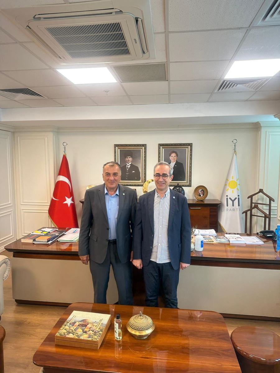BAŞKAN YILMAZ BAŞKAN YILDIRIM'I ZİYARET ETTİ!