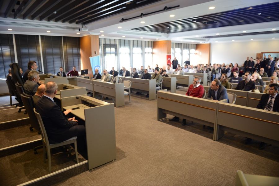 BAŞKAN YILMAZ, BELEDİYE PERSONELİYLE BAYRAMLAŞTI