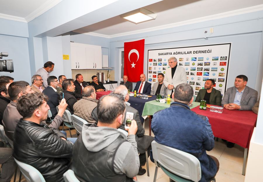 Başkan Yüce “Ağrılılar eser ve hizmet yolculuğunun devamı için hazır”