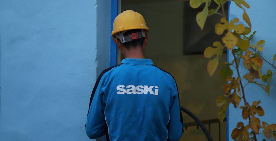 Başkan Yüce talimat verdi, SASKİ heyeti çalışmaları yerinde inceledi