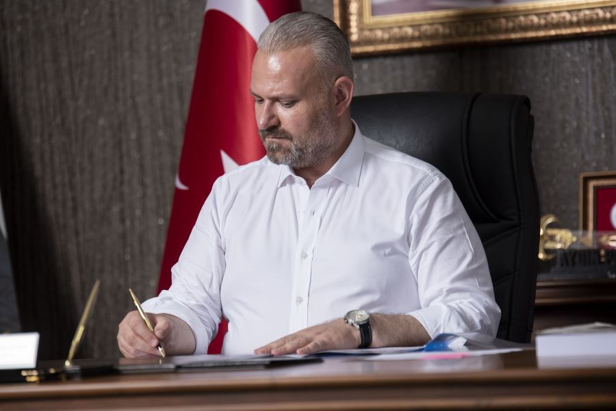 Başkandan YKS’ye girecek öğrenci velilerine de mektup var