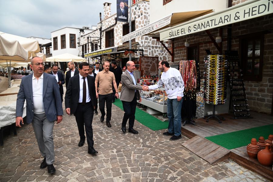 BAŞKANLAR SİLLE’DE BİR ARAYA GELDİ