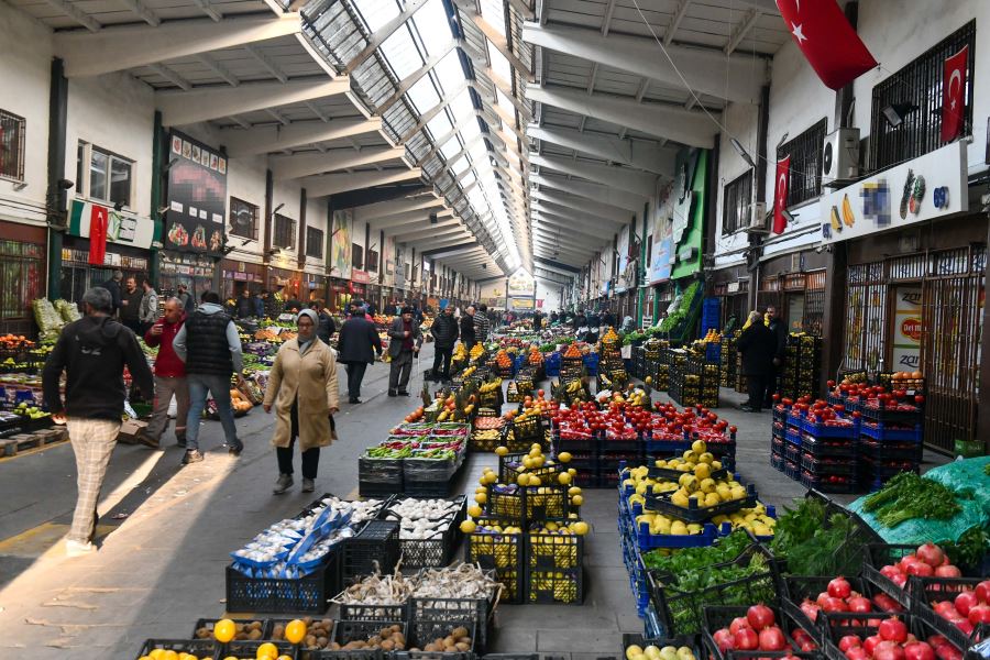 BAŞKENTLİ KASIM AYINDA EN ÇOK HAMSİ, MANDALİNA VE DOMATES TÜKETTİ