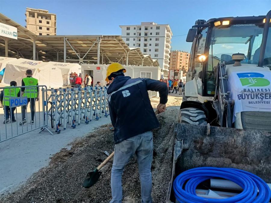 BASKİ, Osmaniye içme suyu şebekelerini tek tek onarıyor