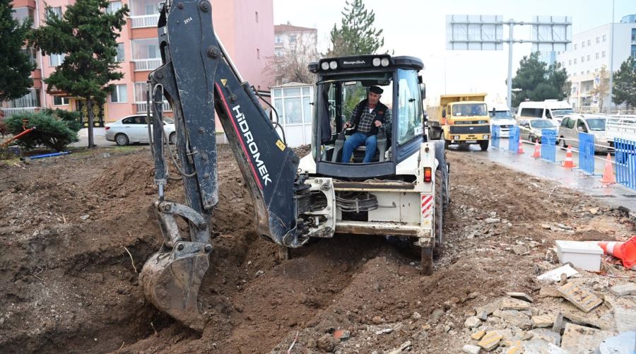 Belediye’den Tuzcular Kavşağı’nda düzenleme