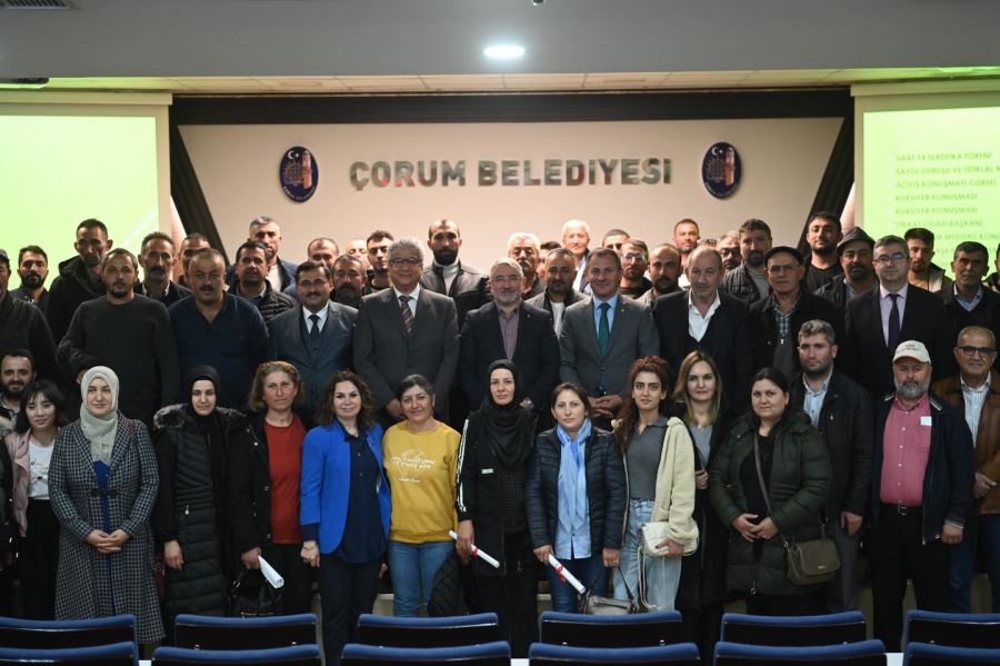 Belediyeden üretime destek