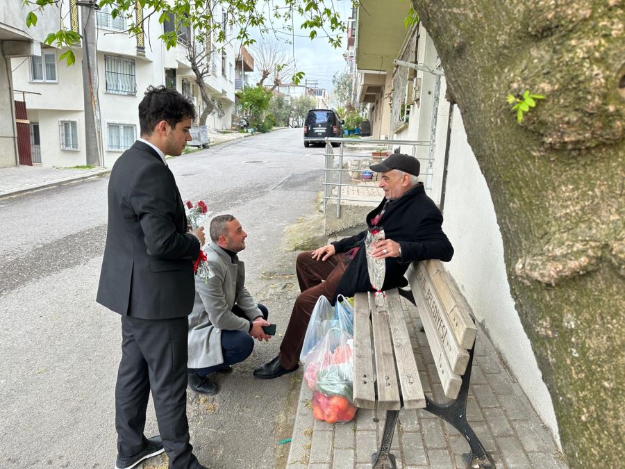 Beyaz Masa Ekipleri Yaşlı Vatandaşları Ziyaret etti