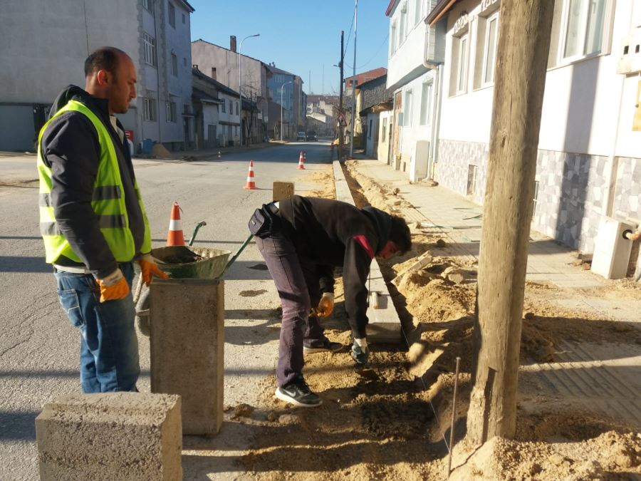 Bilecik Pazaryeri ilçesinde üst yapı çalışmalarına başlanıldı