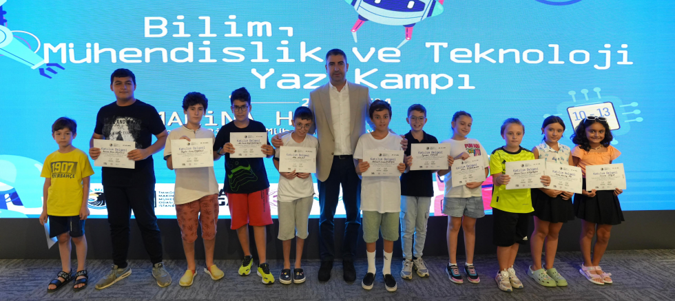 Bilim, Mühendislik ve Teknoloji Yaz Kampı’nda 2. Dönem Mezunları Sertifika Aldı - TÜRKİYE - İnternetin Ajansı