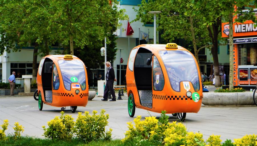 Bisiklet Taksiler’den 5 bin 398 kişi faydalandı