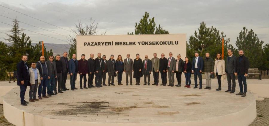 BŞEÜ Senato-Yönetim Kurulu Toplantısı Pazaryeri MYO'da Yapıldı