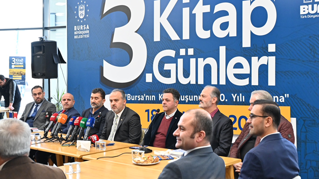 Bursa’da kitap günleri heyecanı başlıyor