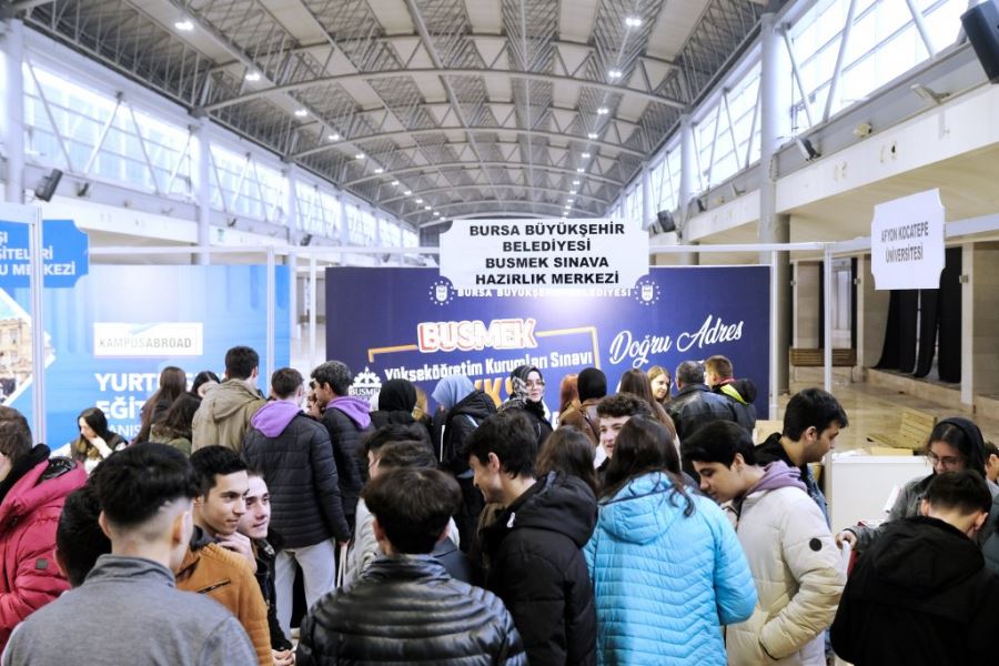 BUSMEK, üniversite adaylarına tanıtıldı