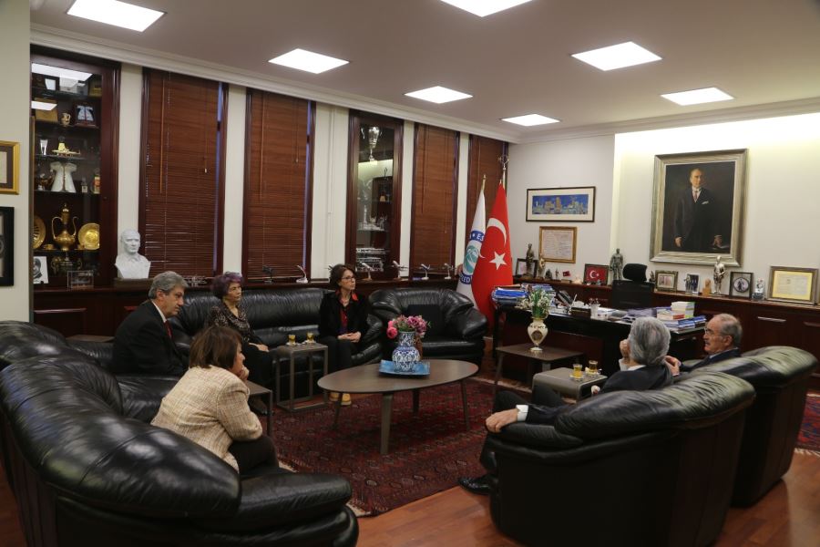 BÜYÜKERŞEN’E İÇEV’DEN NEZAKET ZİYARETİ