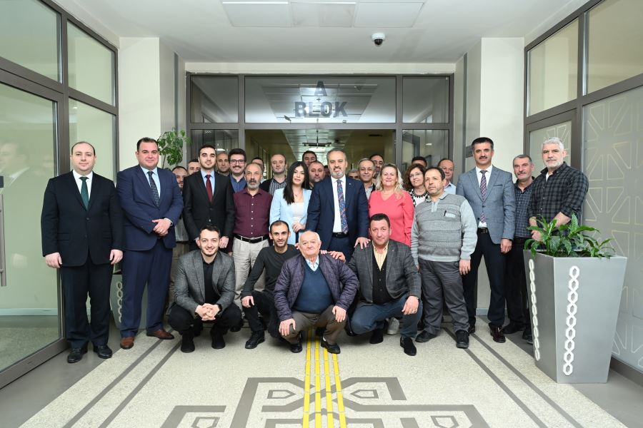 Büyükşehir ailesi bayramlaştı