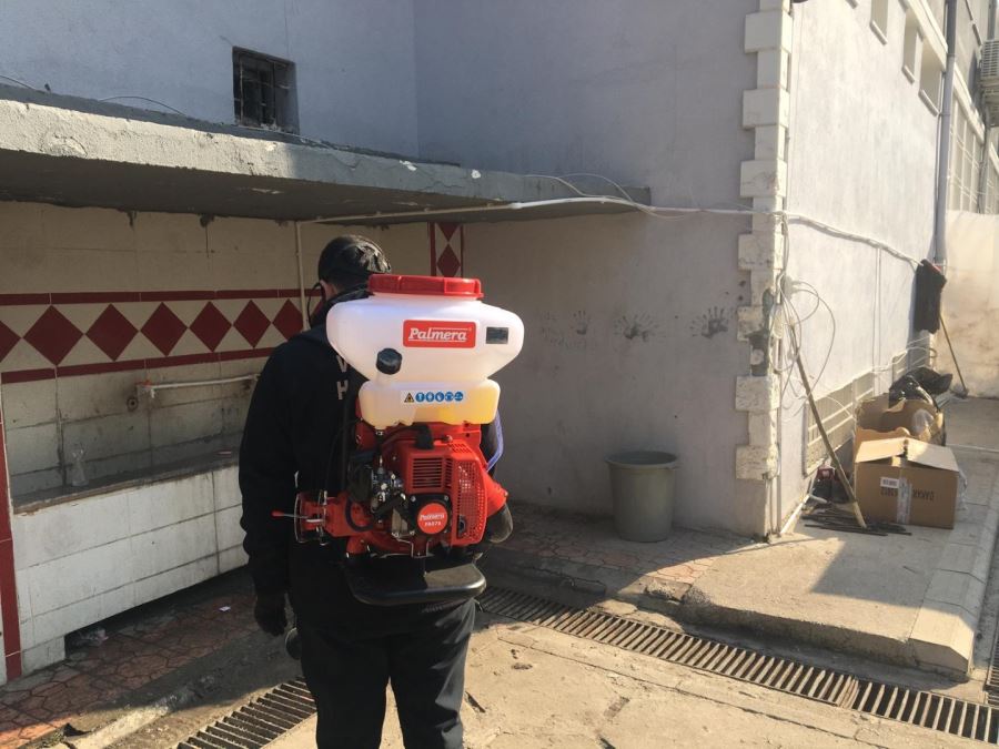 Büyükşehir, deprem bölgesinde  salgın riskine karşı önlem alıyor
