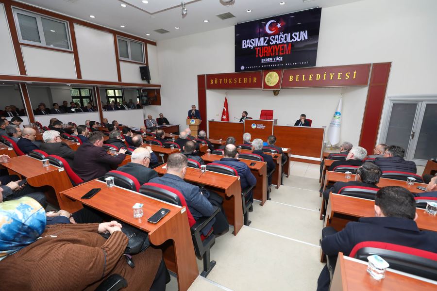 Büyükşehir meclisi ‘asrın felaketini’ görüştü: “Acıyı yaşayan bilir ve son ana kadar yanlarında olacağız”