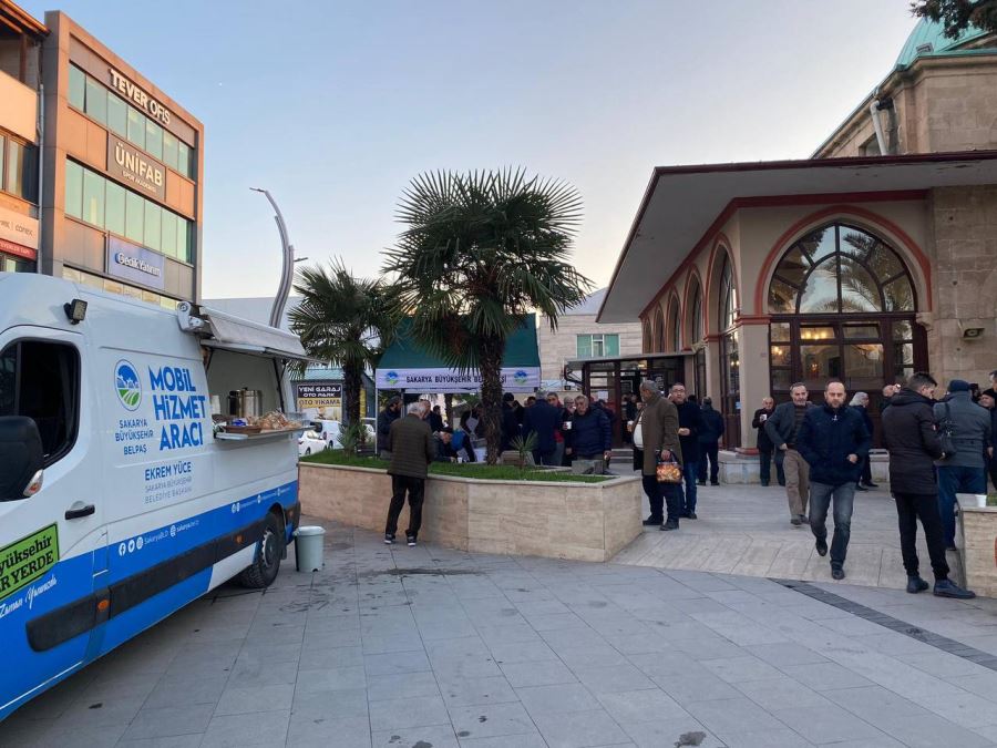 Büyükşehir yeni yılın ilk sabahında gönülleri ısıttı